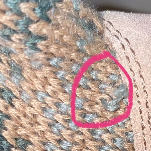 UGG tan and green plaid sweater tall boots - Picture 16 of 16